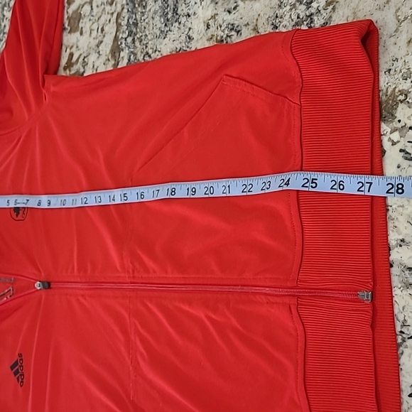 ADIDAS Olympic Canada Jacket Retro Zipper Coat Sweatshirt Top Stripe Maple Logo - Picture 8 of 8